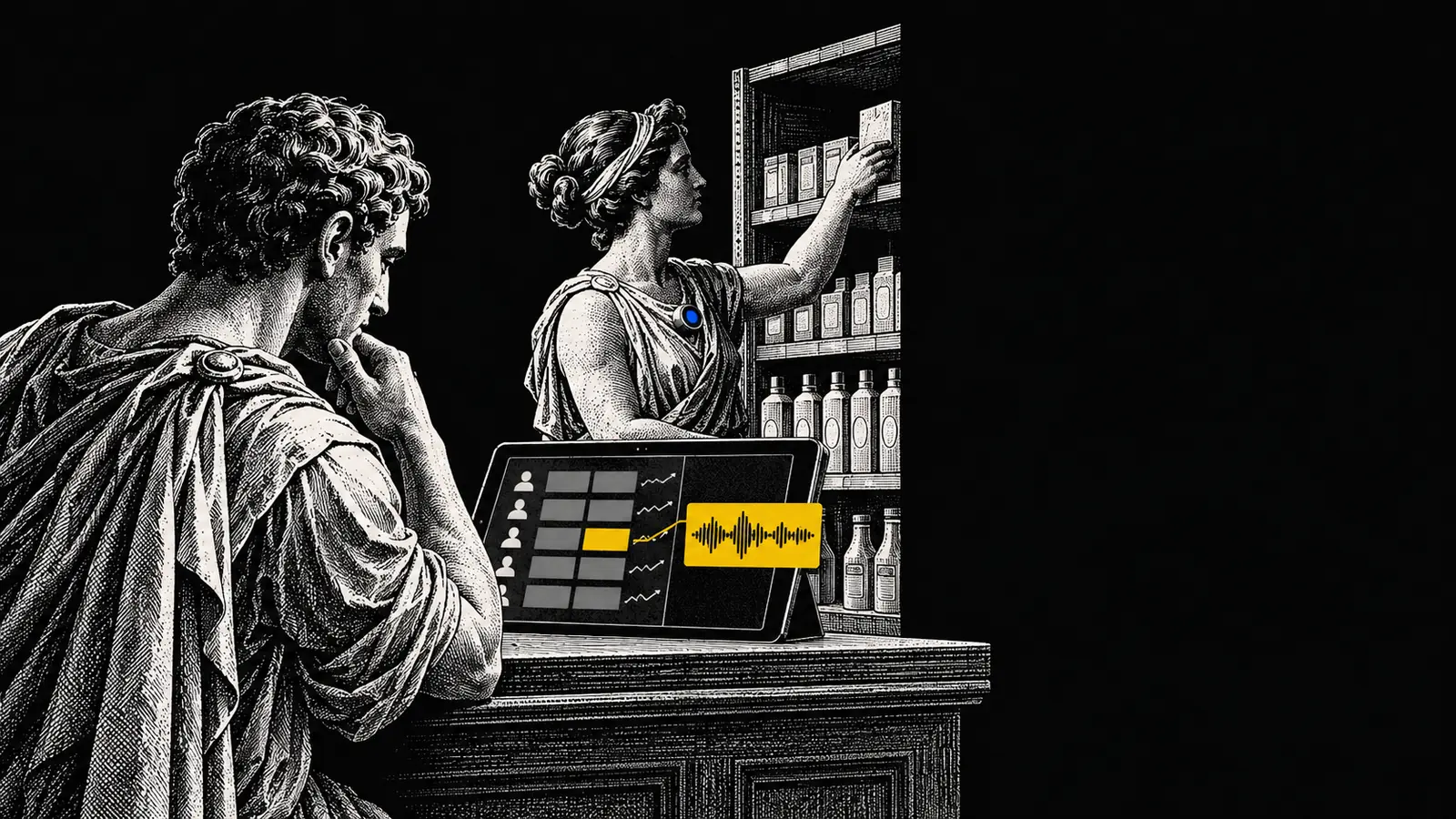 Gaincraft editorial illustration showing a weekly behavior scorecard reveals the weakest behavior and its evidence.